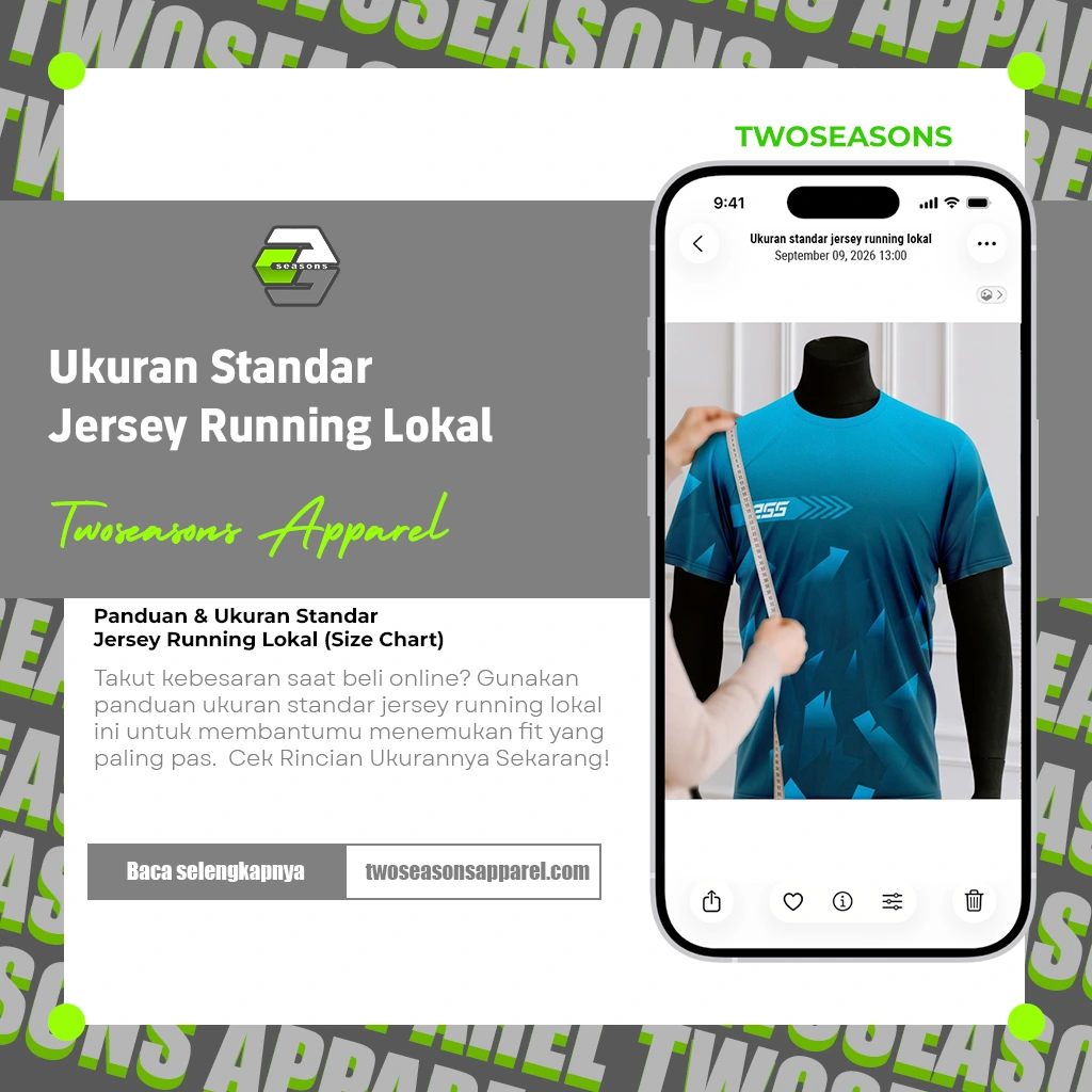 Ukuran-Standar-Jersey-Running-Lokal